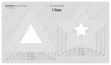 Isomars Quilting Template 7 Steps - Isomars
