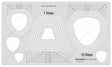 Isomars Quilting Template 7/10 Steps - Isomars