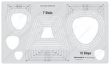 Isomars Quilting Template 7/10 Steps - Isomars