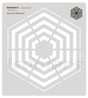 Isomars Quilting Template Acrylic Craft Stencil - Isomars