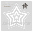 Isomars Quilting Template Acrylic Fabric Cutting & Patchwork Design Tool | Transparent Sewing Stencil for Quilts, Applique, Costume & Fashion Designing - Isomars