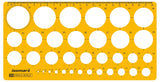 Isomars Rolling Ruler with Circle & Combination Drawing Drafting Template | Multifunction Geometry Drafting Scale Set for Technical Design, Architecture & Engineering - Isomars