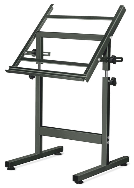 Isomars Scholar Drawing & Drafting Table Stand (Without Board) | Adjustable Height & 0–180° Angle Metal Frame | Heavy-Duty Drafting Table Base for Architects, Engineers, Artists, Designers & Students - Isomars