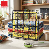 Isomars Square Patchwork Quilt Ruler 4.5 x 4.5 Inch | Acrylic - Isomars
