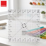 Isomars Square Quilting Ruler 6.5" x 6.5" for Fabric Cutting - Isomars
