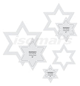 Isomars Star Quilting Shape Scale Set of 3 | Article 12 - Isomars