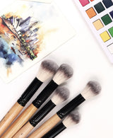 Isomars Studium Blending Brush Set of 11 with Brush Holder - Isomars