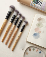 Isomars Studium Blending Brush Set of 5 with Brush Holder - Isomars