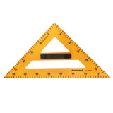 Isomars Teacher's Set Square | 45 Degrees | Extra Large Size for Blackboard/Whiteboard | With Detachable Handle - Isomars