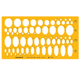 Isomars Technical Drawing Drafting Templates Set of 4 - with French Curves - Isomars