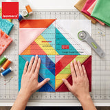 Isomars Triangle Square Quilt Ruler 6.5 Inch for Quilting - Isomars