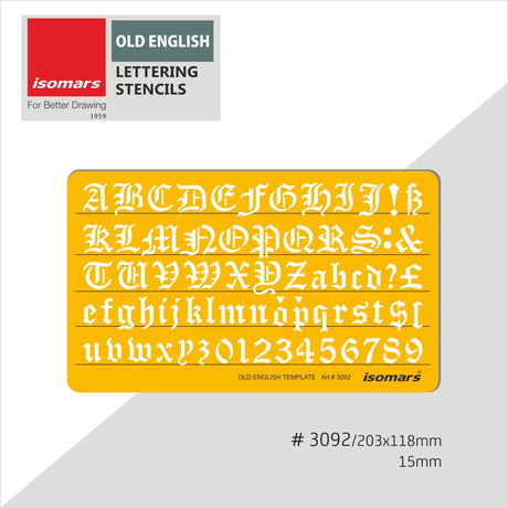 Old English Stencil - Isomars