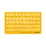 Old English Template Stencil (20mm) - Isomars