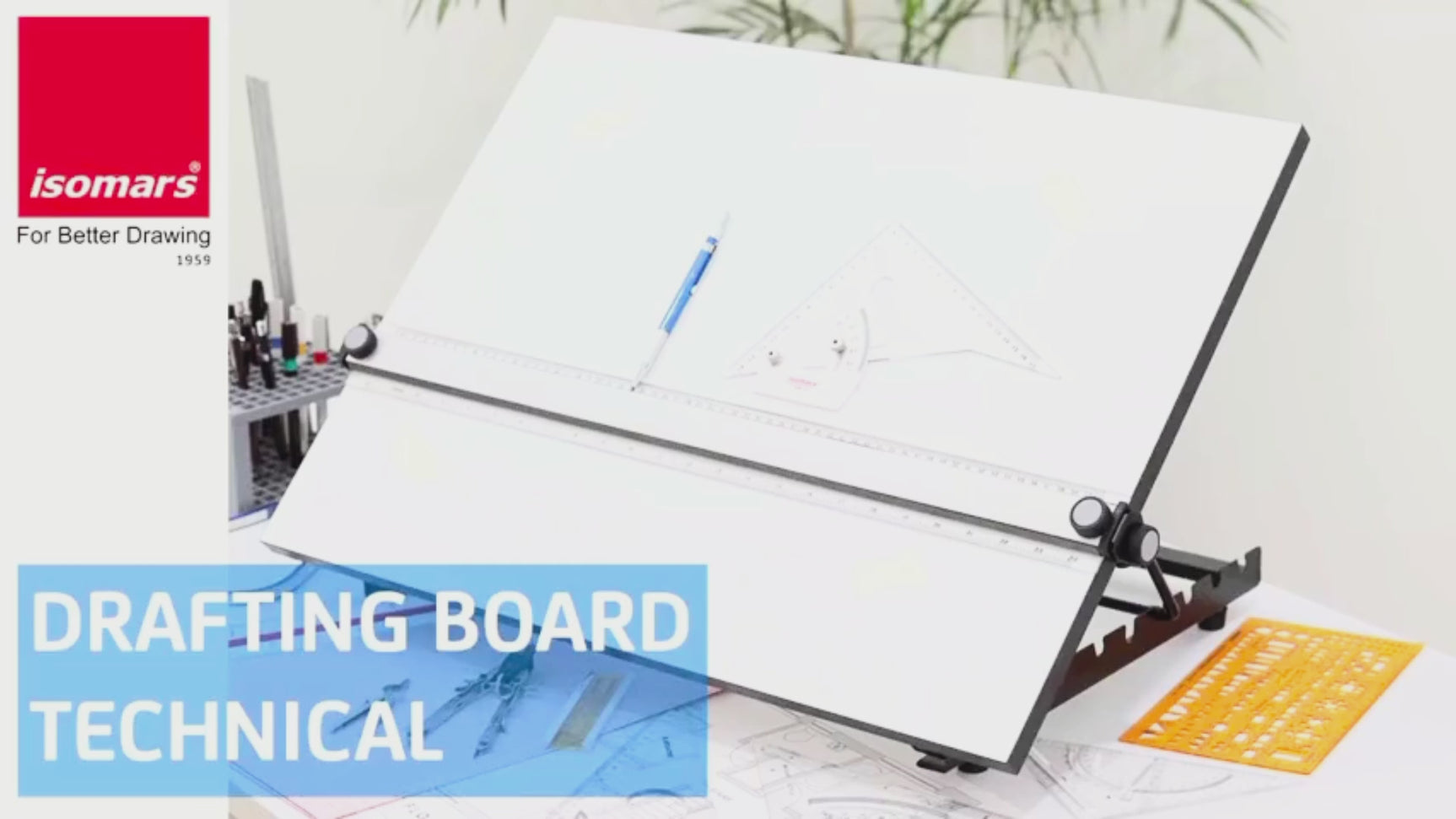 Precision Parallel Motion Drafting Board