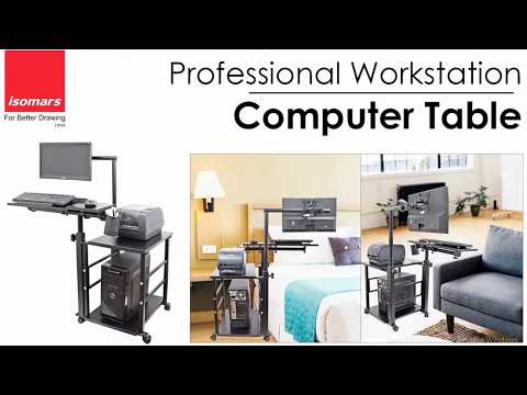 Isomars Adjustable Computer Table Model-1 | Ergonomic Workstation