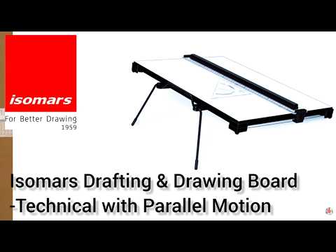 Isomars Professional Drafting Board – Foldable Technical Drawing Board