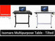 Isomars Adjustable Black (Alloy Steel) Laptop & Study Table | 30×17 Inch