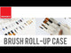 Brush Roll Up Case (Natural)