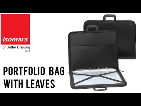 Portfolio Bag With Leaves - A2