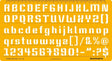 Professional Alphabet & Number Lettering Stencil for Precise Writing, Craft & Design Work. - Isomars