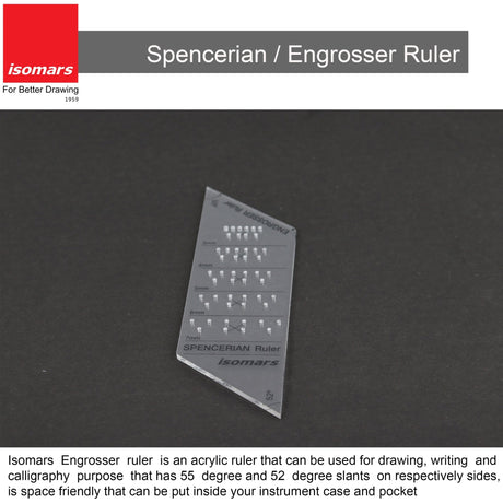 Spencerian Ruler (Set of 2) - Isomars