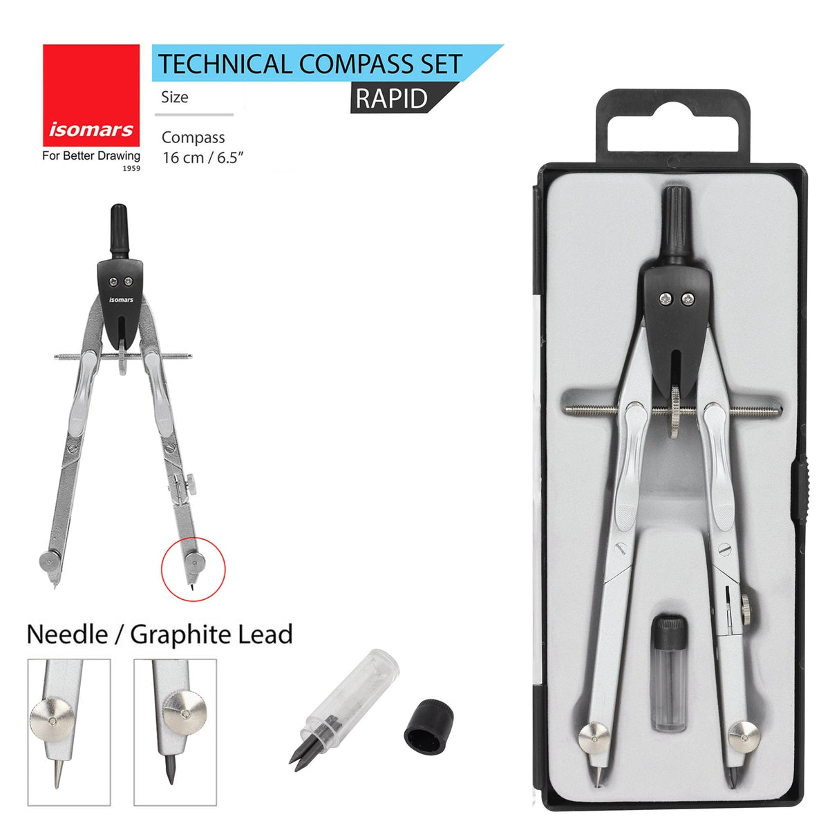 Technical Compass Set - Isomars