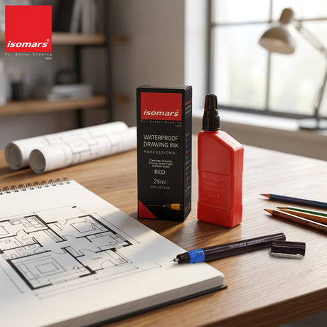 Technoart Technical Drawing Pen Ink (25ml) - Isomars