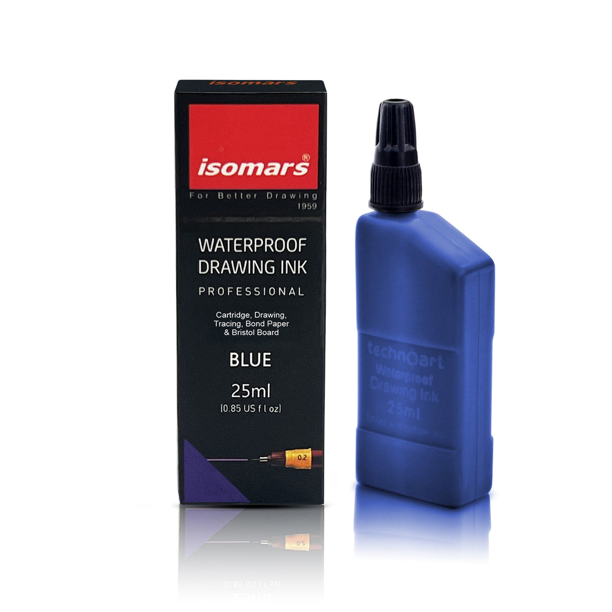 Technoart Technical Drawing Pen Ink (25ml) - Isomars