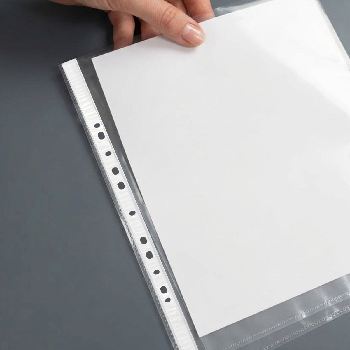 Transparent Document Sleeves Set of 25 - A3 Size - Isomars