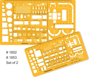 Architecture Designing and Drafting Template (Set of 2)
