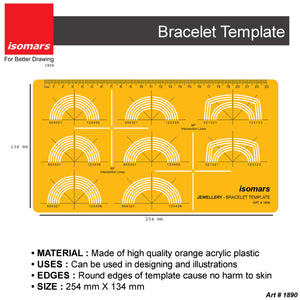 Jewelry Design Bracelet Template