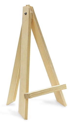 Artist Wooden Easel with Sketch Pad & Canvas Boards