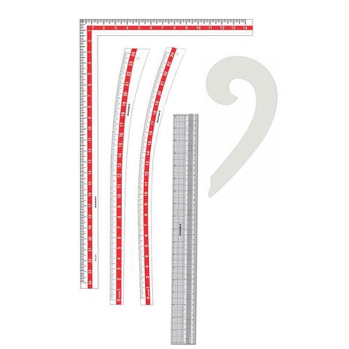 Fashion Designing Ruler Set