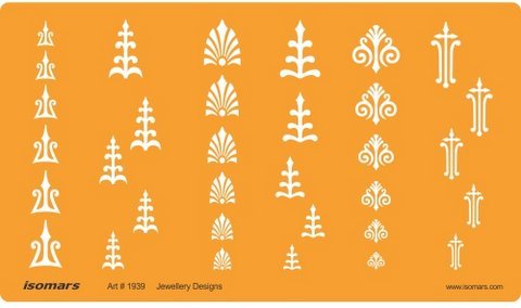 Jewelry Design Template- Ethnic Symbol