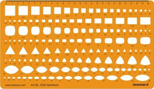 Gemstone Design Template- Square Shapes Symbols