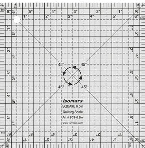 Square Quilting Scale (6.5")