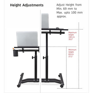 Laptop/Study Table (90° adjustable angle)