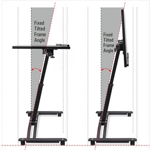 Laptop/Study Table (90° adjustable angle)