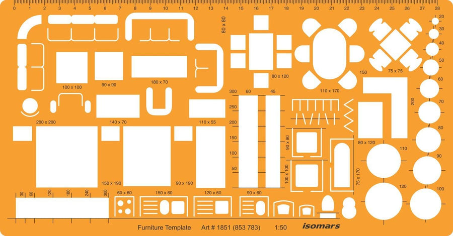 1:50 Architect Furniture Template