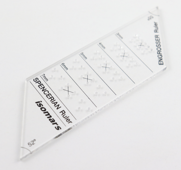 Spencerian Ruler (Set of 2)