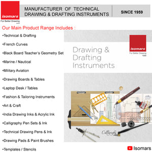 Drawing & Drafting Board (Table Model with Parallel Motion Ruler)