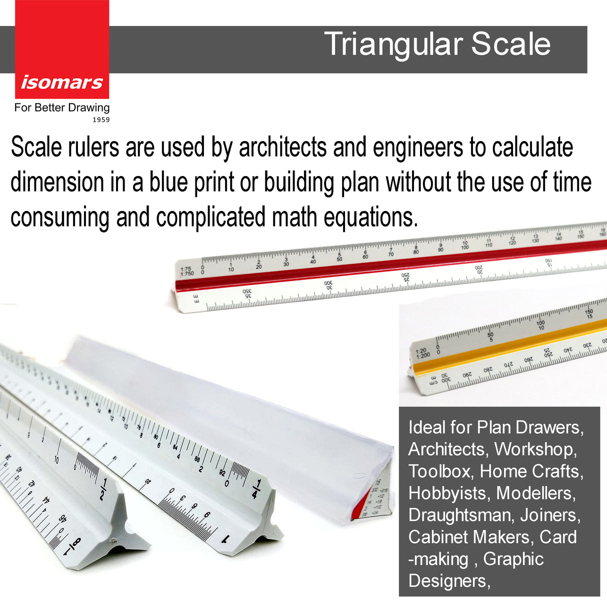 Isomars Triangular Scale # T2