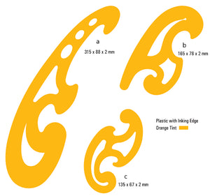 French Curves (Set of 3)