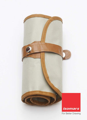 Canvas Pencil Wrap Case