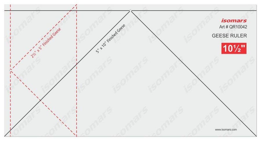 Geese Ruler (10.5")