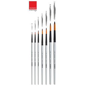 Drawing Brush Round (Set of 7)- Professional