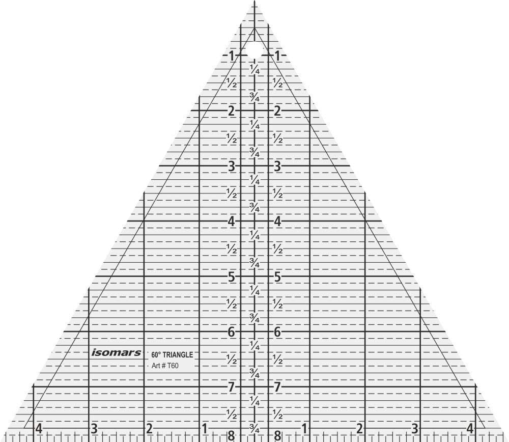 Triangle- 60 degrees (9")