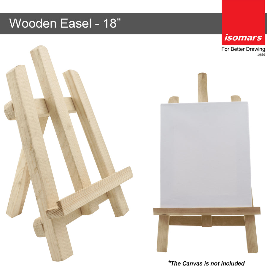 Wooden Artists Easel (18")