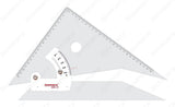 acrylic set square for engineering drawing