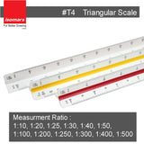 Adjustable Set Square(10") + Triangular Scale + Flexible Curve Combo - Isomars